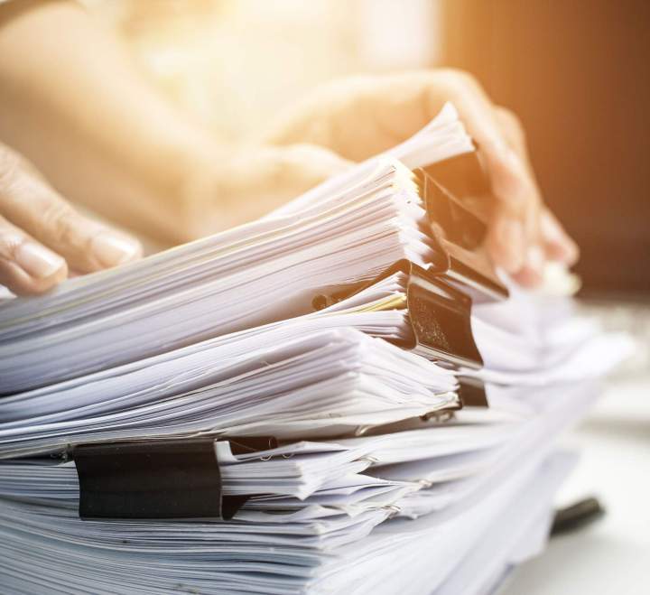Archivage de documents Boucherville